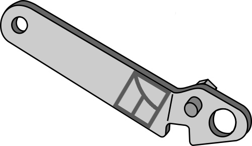 Запасные части для нижней тяги-ловильного крюка - Кат.II